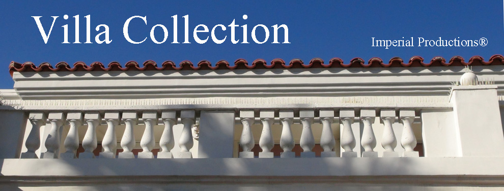 Villa Collection of Balusters, Newel Posts, and Railings