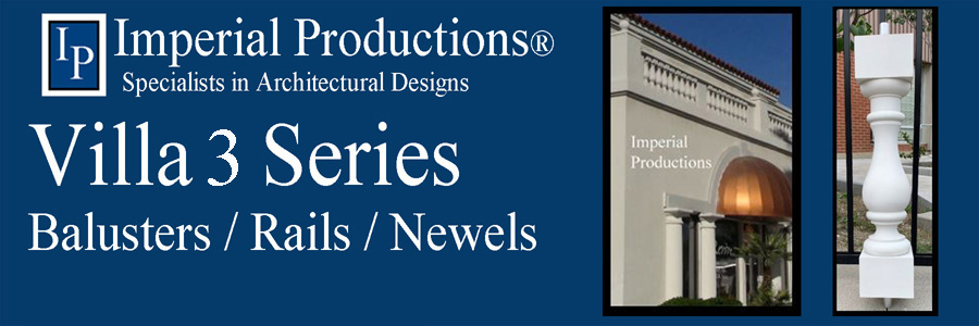 Villa 3 Series of Balusters and Railings