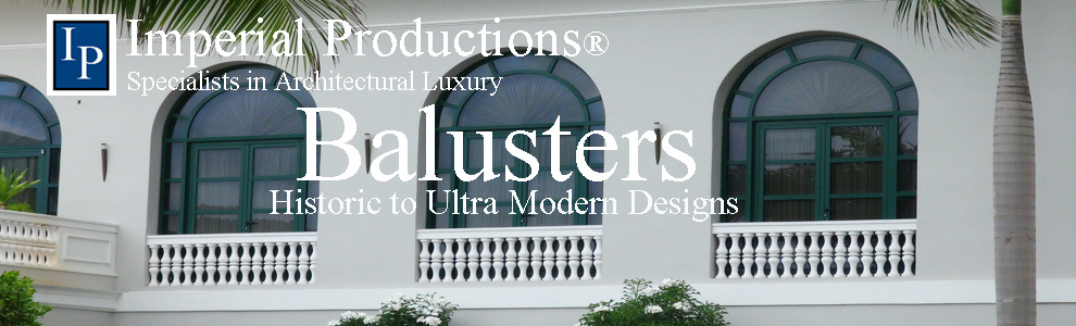 Imperial Collection of Single and Double Balusters 