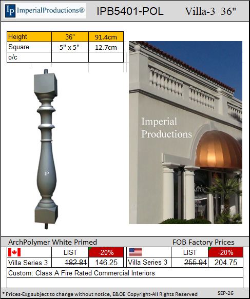 IPB5401 Baluster